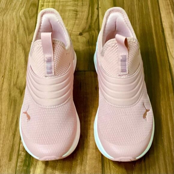 Puma Womens Softride Sophia 2 Slip On  Sneakers Shoes‎ Casual Size 5.5 In Pink - Picture 2 of 10